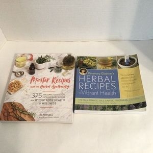 Herbal Recipes - 2 Books